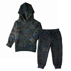 NEW BEAR CAMP boy's orlando 2-piece set in olive